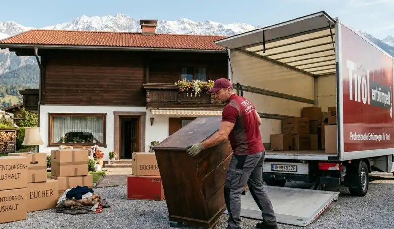 Wohnungsräumung mit Möbelabtransport