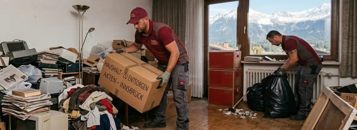 Räumung einer Verlassenschaft